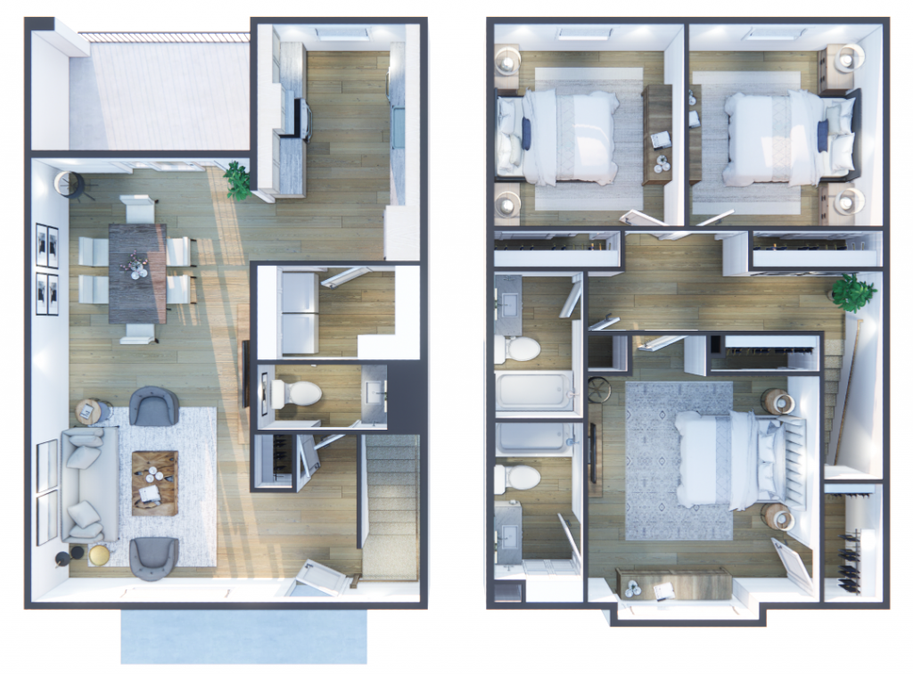 3 Bedroom Floorplan